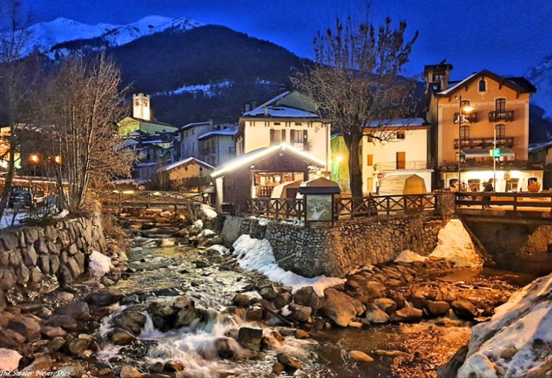 Ski resort Tonale, lombardy
