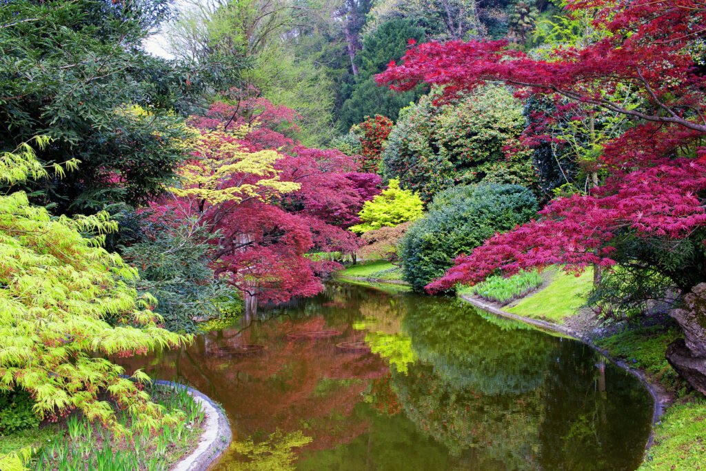 Villa Melzi garden, Bellagio, Como, Italy